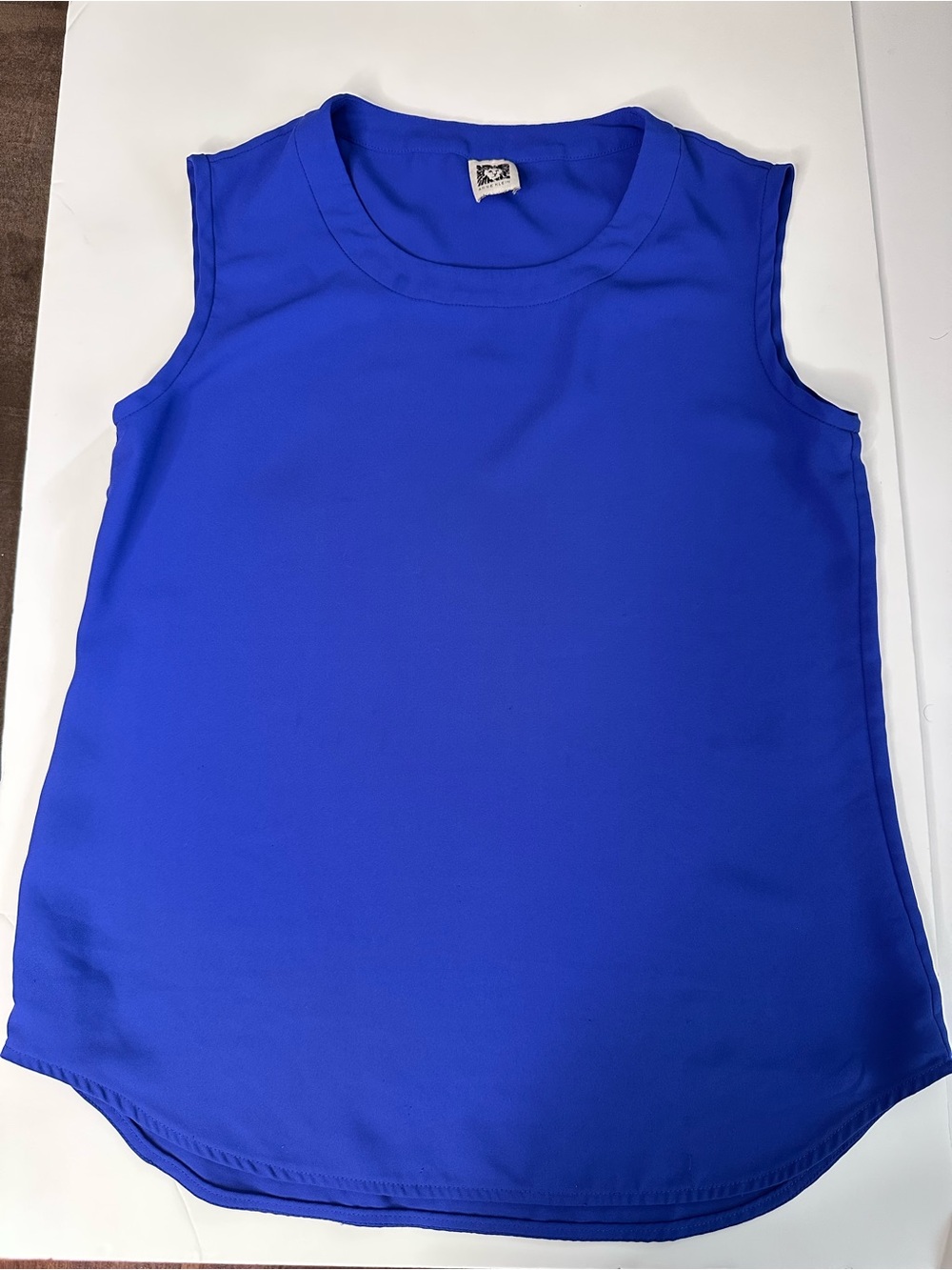 Anne Klein Girls Cobalt Blue Sleeveless Tank Top